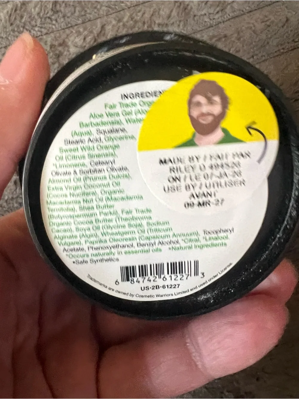 Lush Sweet Wild Orange Hand Balm 1.7 oz BRAND NEW